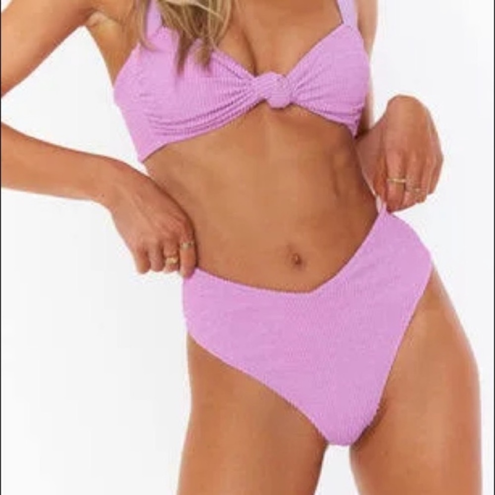 NWOT Show Me Your Mumu Purple Bikini Bottoms